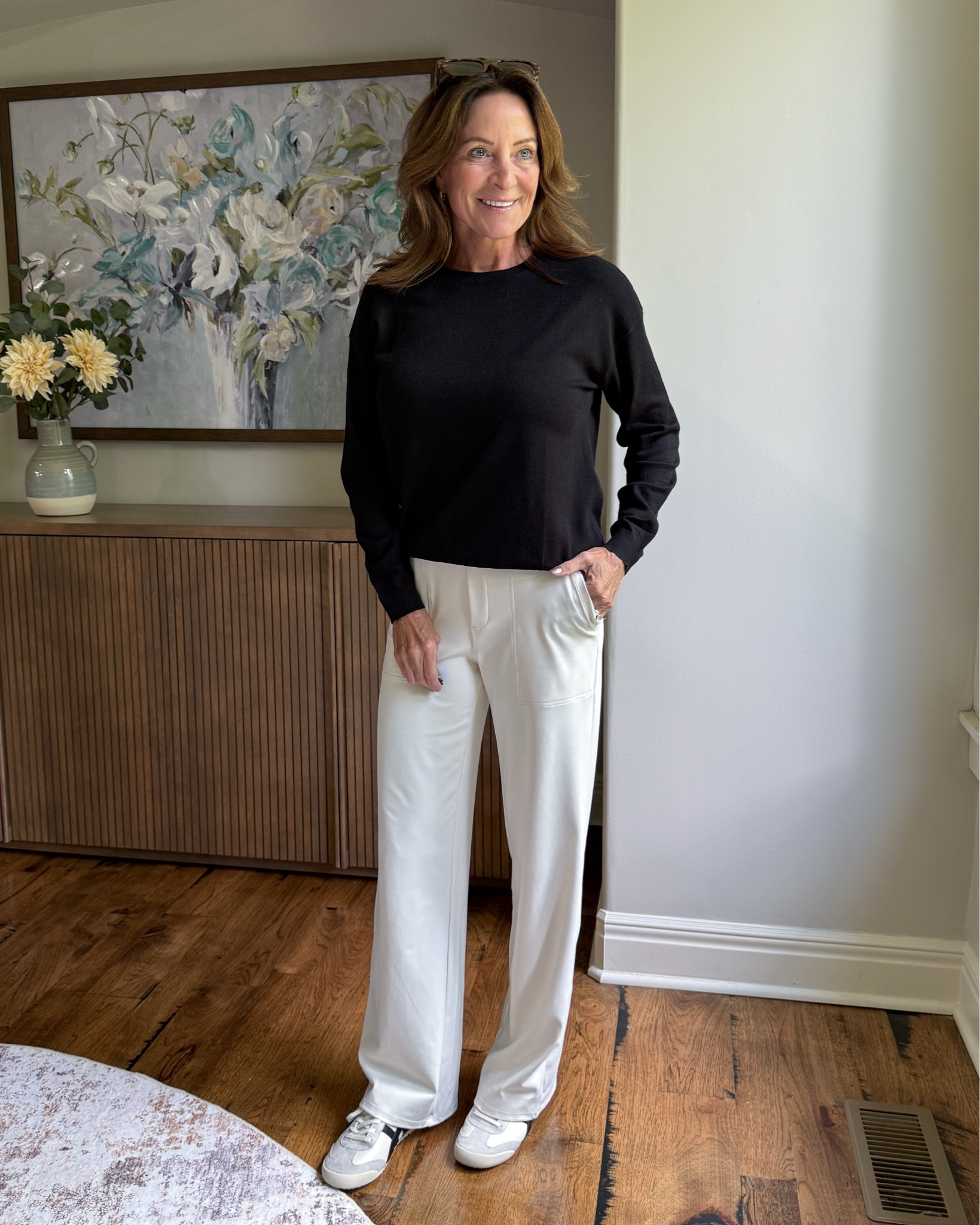 Black Sweater + Cream Pants

Simple pieces can make the biggest impact. This black sweater and cream pant combination is one I’ll wear all season. 

#EverydayStyle #AmazonFashion #StyleOver50 #CapsuleWardrobe #LTKStyle