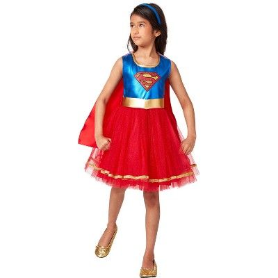 Kids' DC Comics Supergirl Classic Halloween Costume | Target