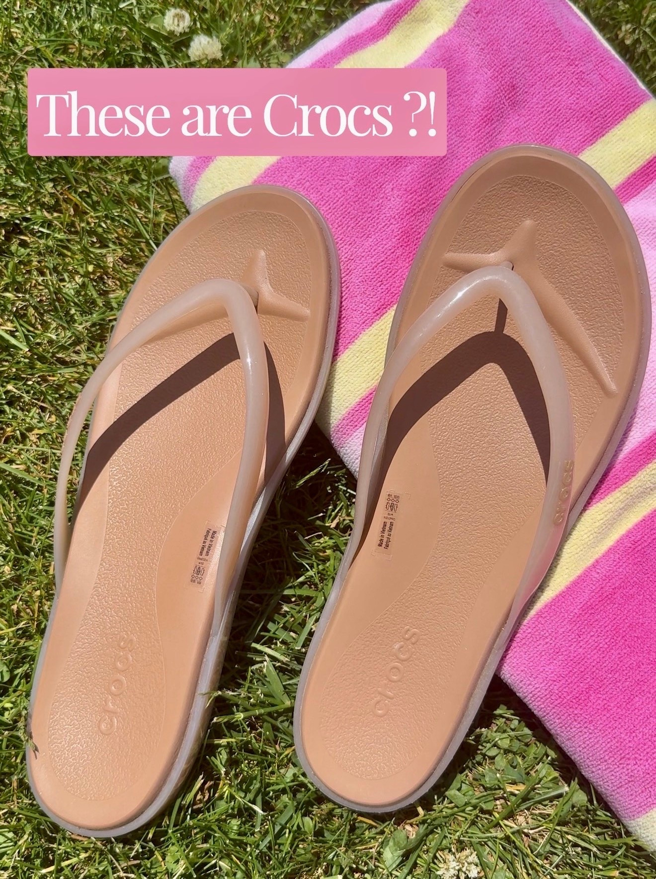 I seriously can’t get over how perfect these flip flops are AND they are non slip! 👏🏼

Flip flops #flipflops 
Crocs flip flops #crocsflipflops

#LTKSeasonal