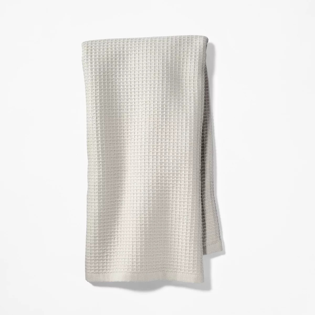 Waffle Kitchen Towel Light Gray - Figmint™ | Target