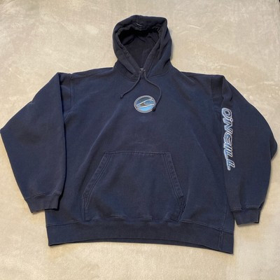 Vintage Y2K O'Neil Hoodie Mens XL Blue Pullover Skateboard Surfing Grunge Faded | eBay US