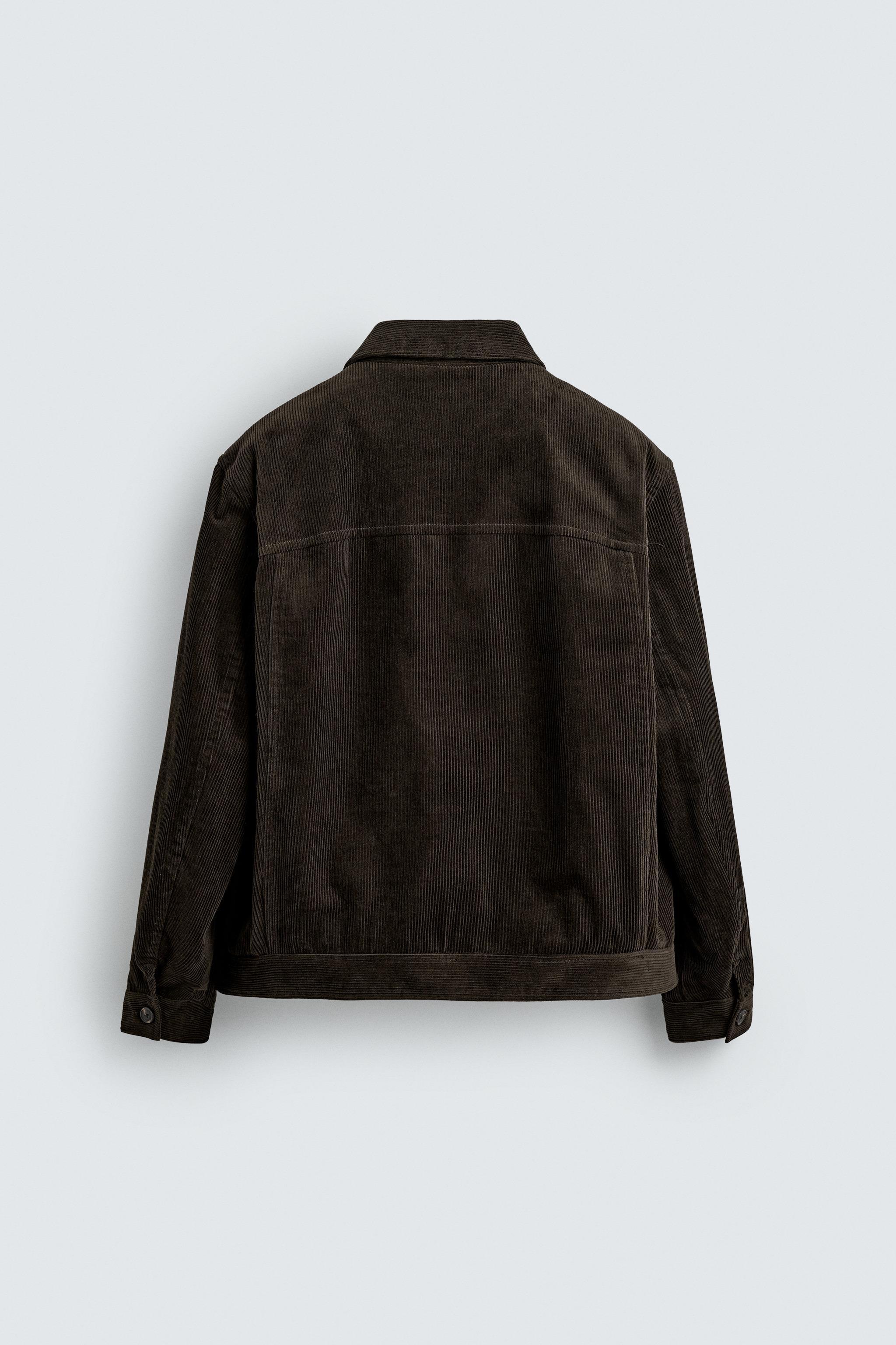 REGULAR FIT CORDUROY JACKET | Zara UK