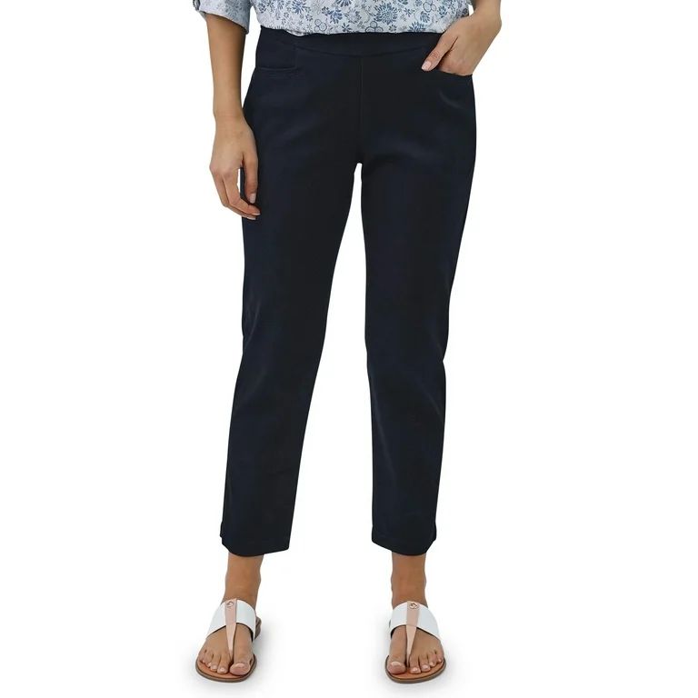 Chaps Women’s Pull On Full Length Slim Leg Pants | Walmart (US)