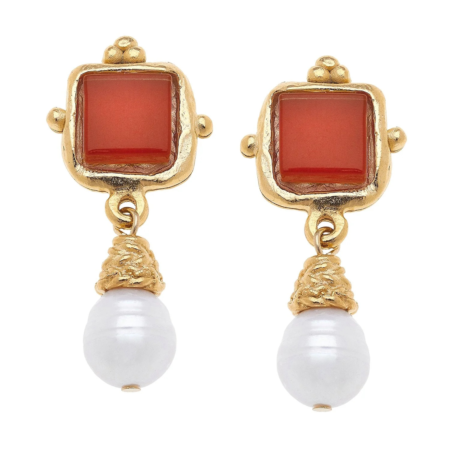 Charlotte Pearl Drop Earrings | Susan Shaw