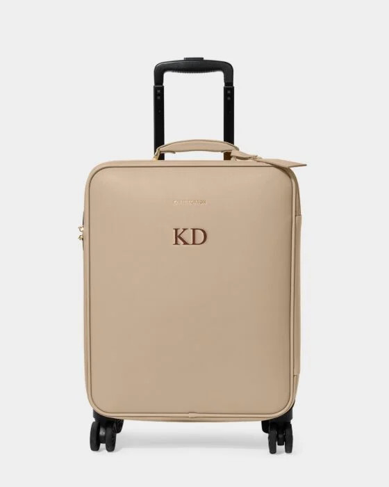 Oxford Cabin Suitcase in Light Taupe | Katie Loxton Ltd. (UK)