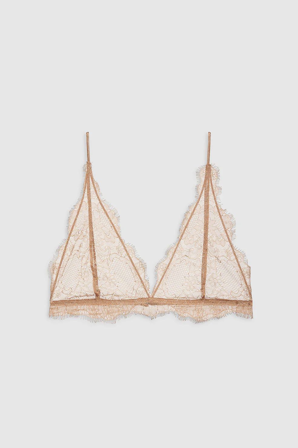 Delicate Lace Bra | Anine Bing