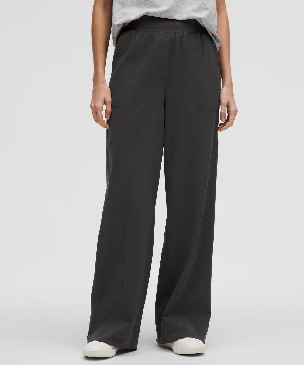 Stretch Woven High-Rise Wide-Leg Pant   Regular | lululemon (AU)