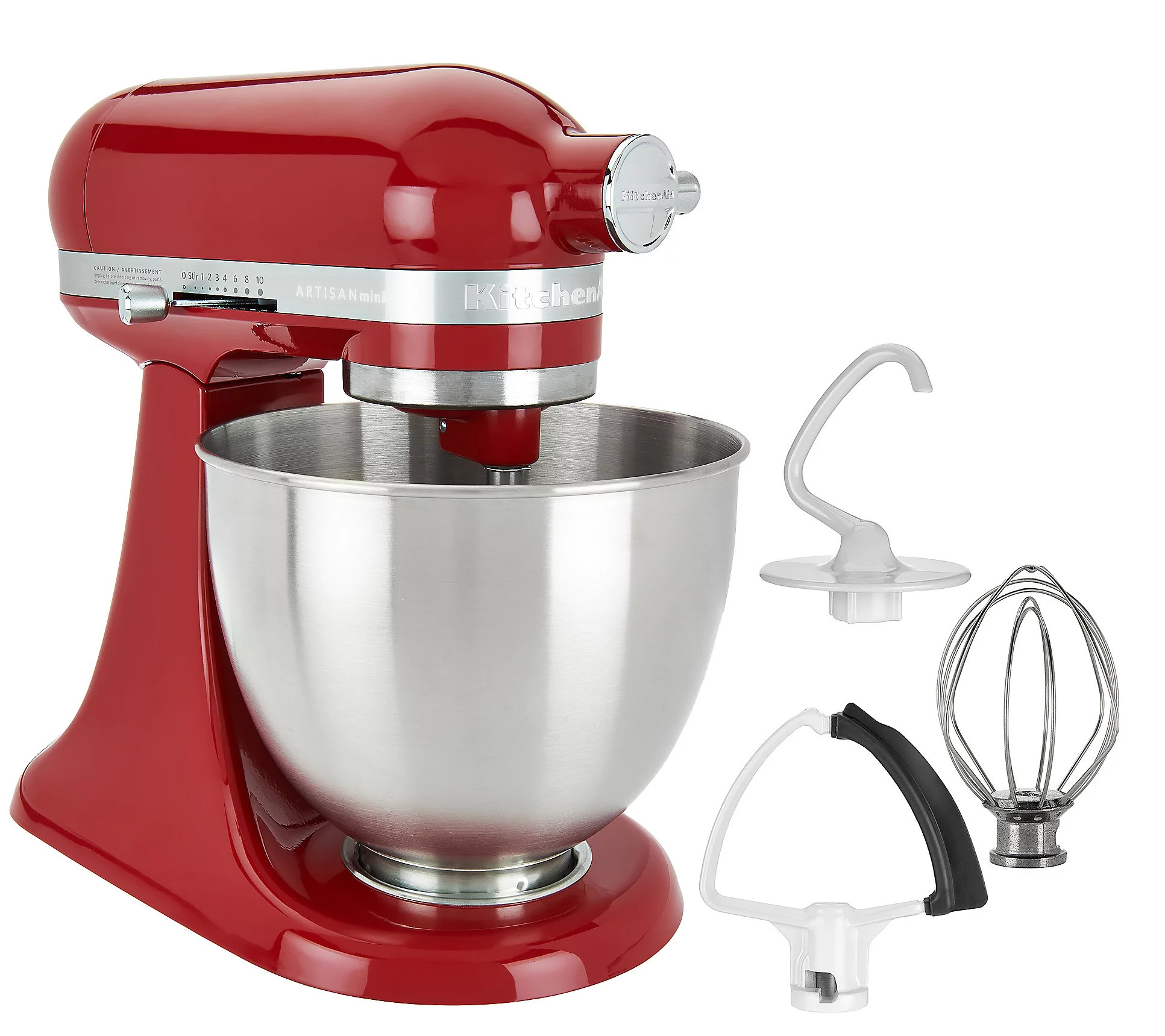 KitchenAid Artisan Mini 3.5-qt Stand Mixer w/ Stainless Bowl | QVC