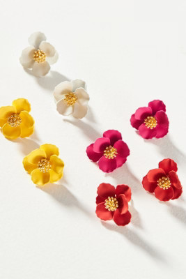 Petal Post Earrings | Anthropologie (US)