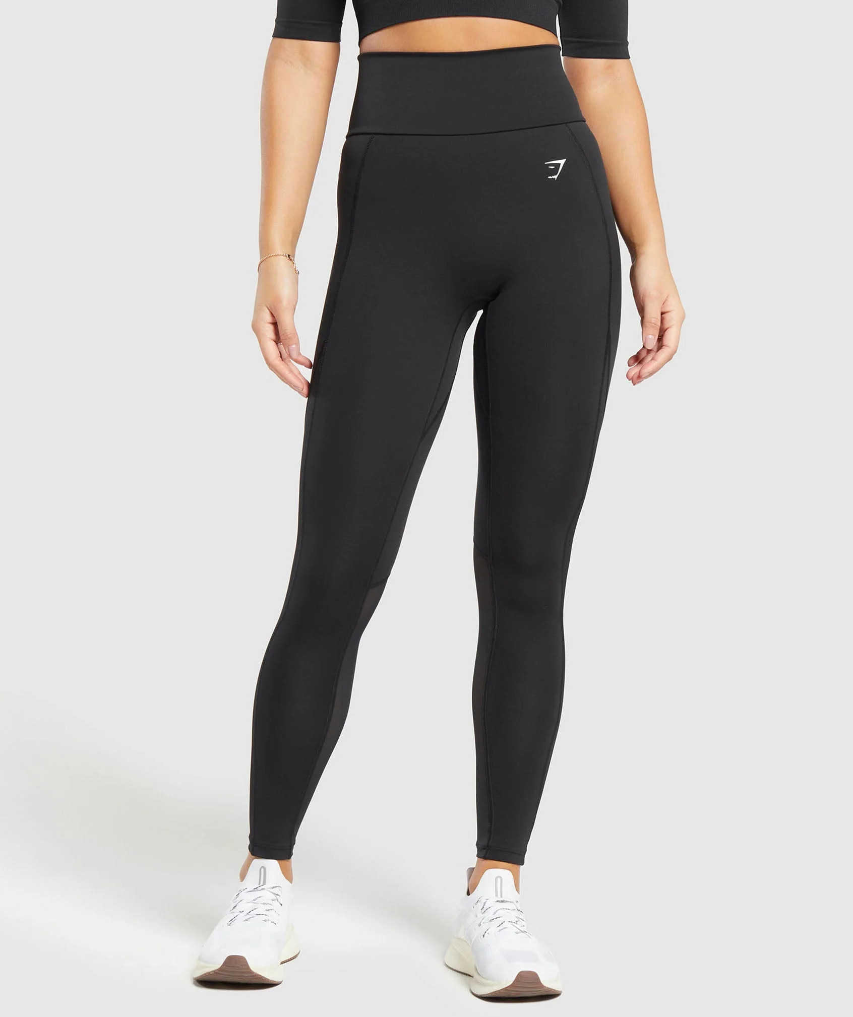 Gymshark Everyday Mesh Legging - Black | Gymshark UK