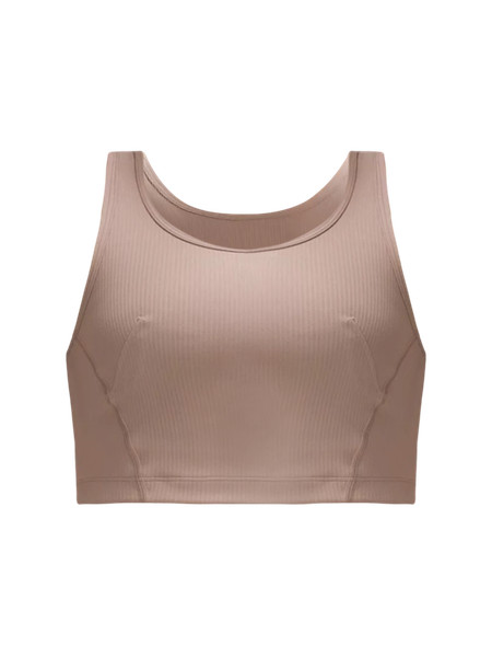 Wunder Train Scoop-Neck Ribbed Tank Top *Medium Support, B/C Cup | Women's Sleeveless & Tank Tops... | Lululemon (US)