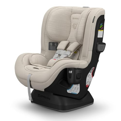 UPPAbaby Rove Convertible Car Seat - 2-in-1 Rear + Forward Facing - Quick + Secure 3-Step Install - Intuitive Safety Technology + Comfort Features - Cup Holder Included - Kavneer (Almond Mélange) | Amazon (US)