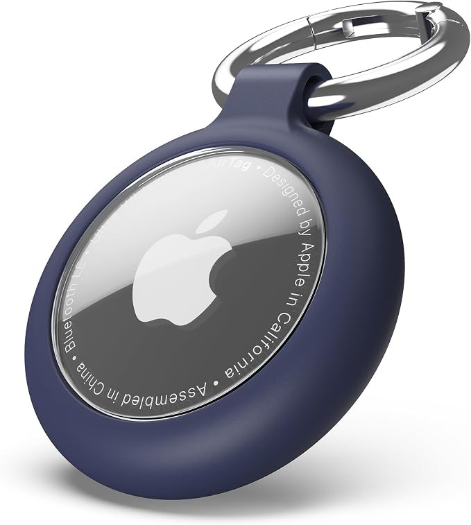 Airtag Keychain Holder for Apple Airtag, Soft TPU Case & Protective Cover with Scratch Resistance... | Amazon (US)