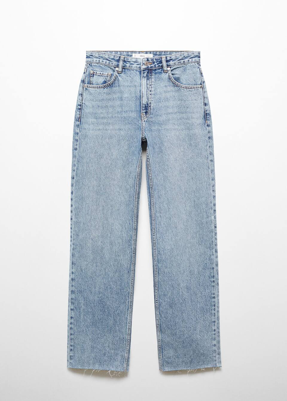 Jean wideleg taille normale -  Femme | Mango France | MANGO (FR)