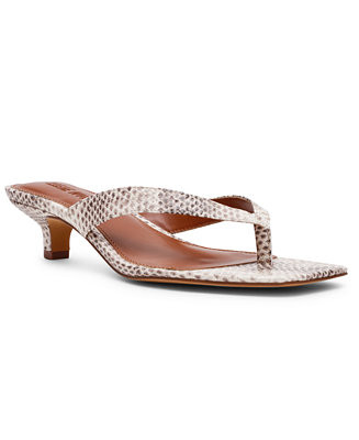 Tracie Kitten-Heel Thong Sandals | Macy's