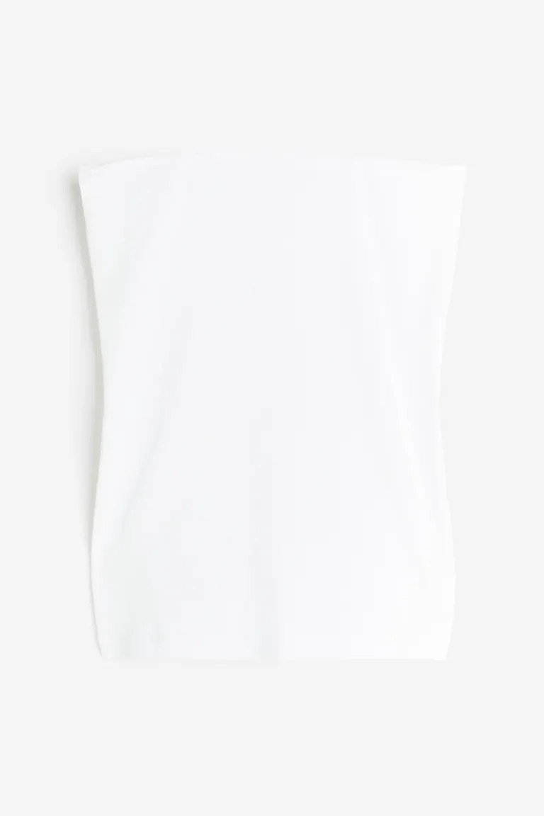 Tube Top - White - Ladies | H&M US | H&M (US + CA)