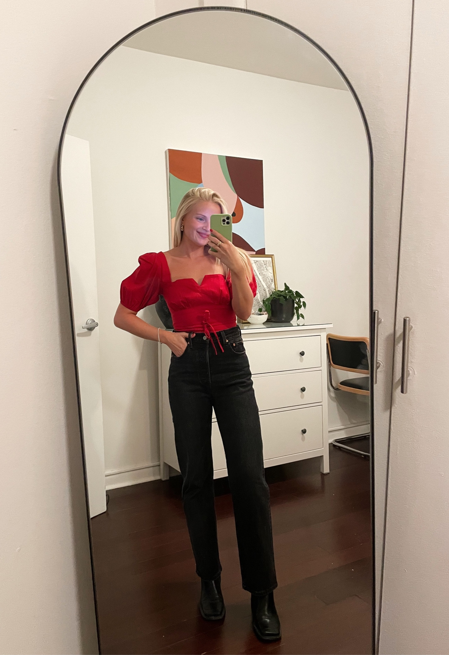 The cutest flirty top from Reformation! Unfortunately sold out, but I’ve linked similar options❤️❤️

#LTKSeasonal #LTKstyletip #LTKunder100