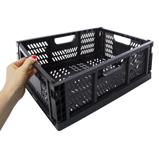large collapsible storage crate 15.75in x 11.8in | Five Below
