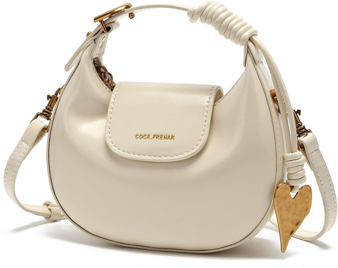 Women\u2019s Shoulder Handbag, PU Leather Crossbody Purse with Adjustable Strap, Fashion Top Hand... | Amazon (US)