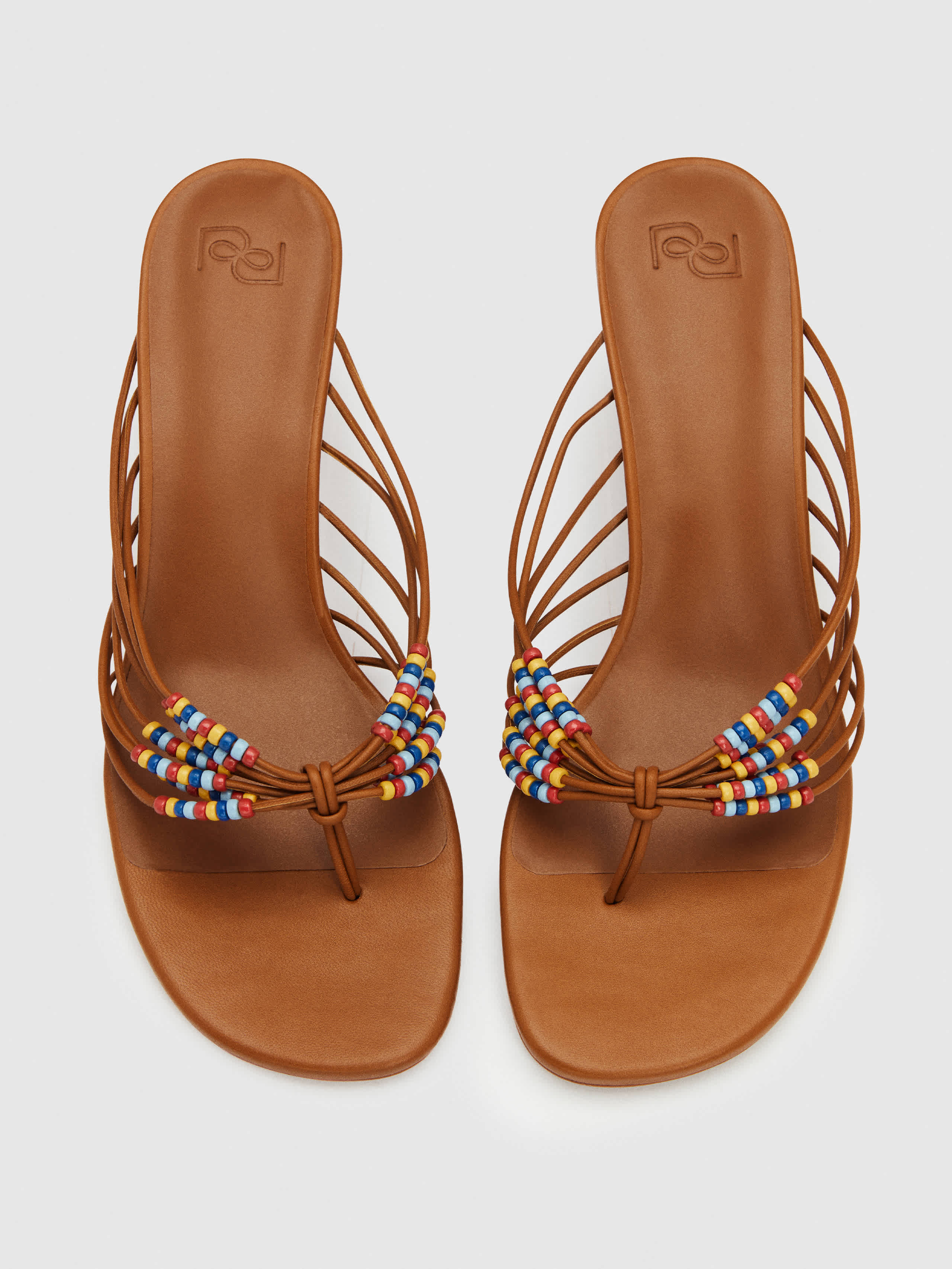 Reformation Jessica Heeled Thong Brown 11 | Reformation (Global)