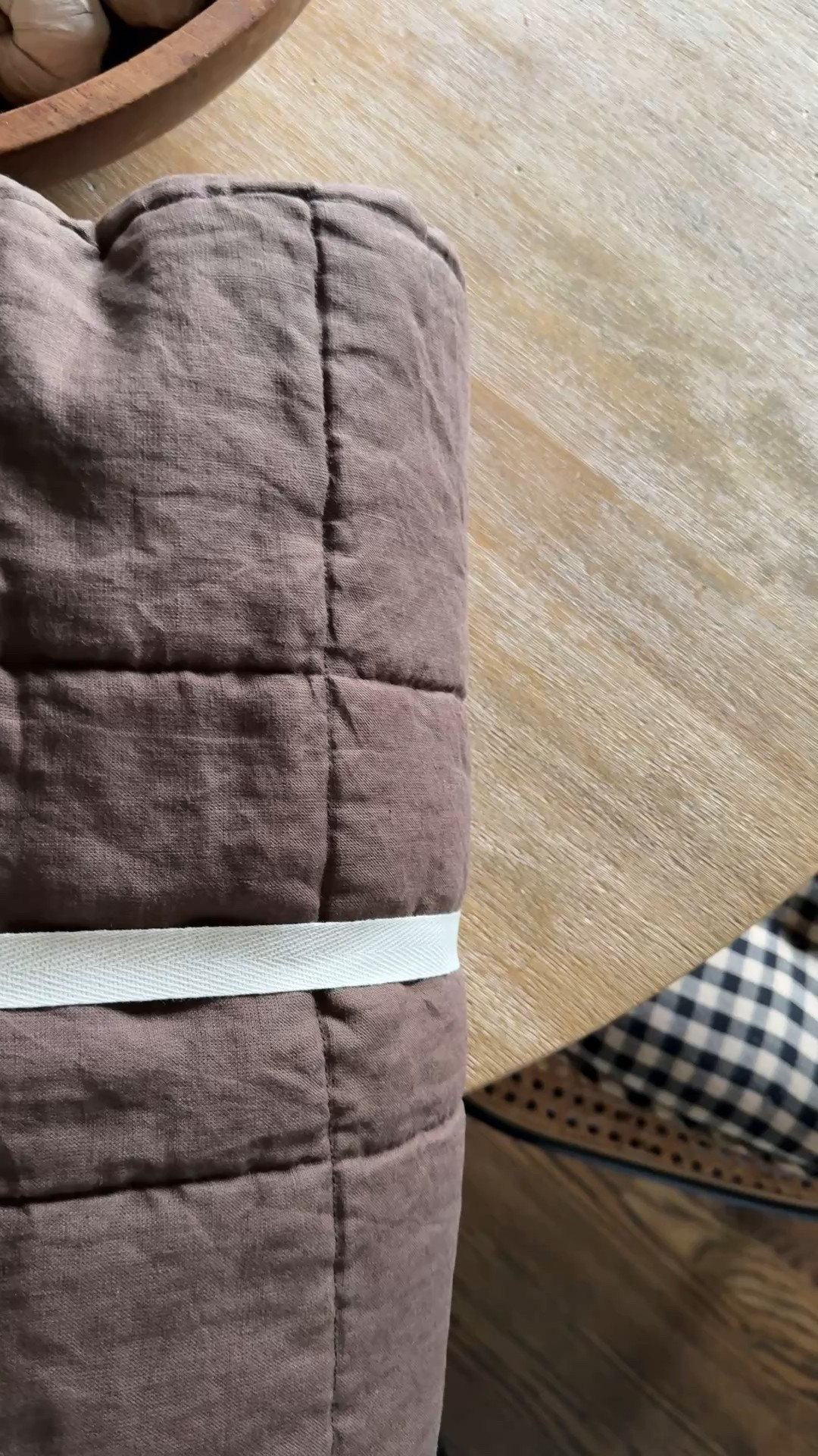 The PERFECT brown linen quilt

#LTKSeasonal #LTKHome #LTKSaleAlert