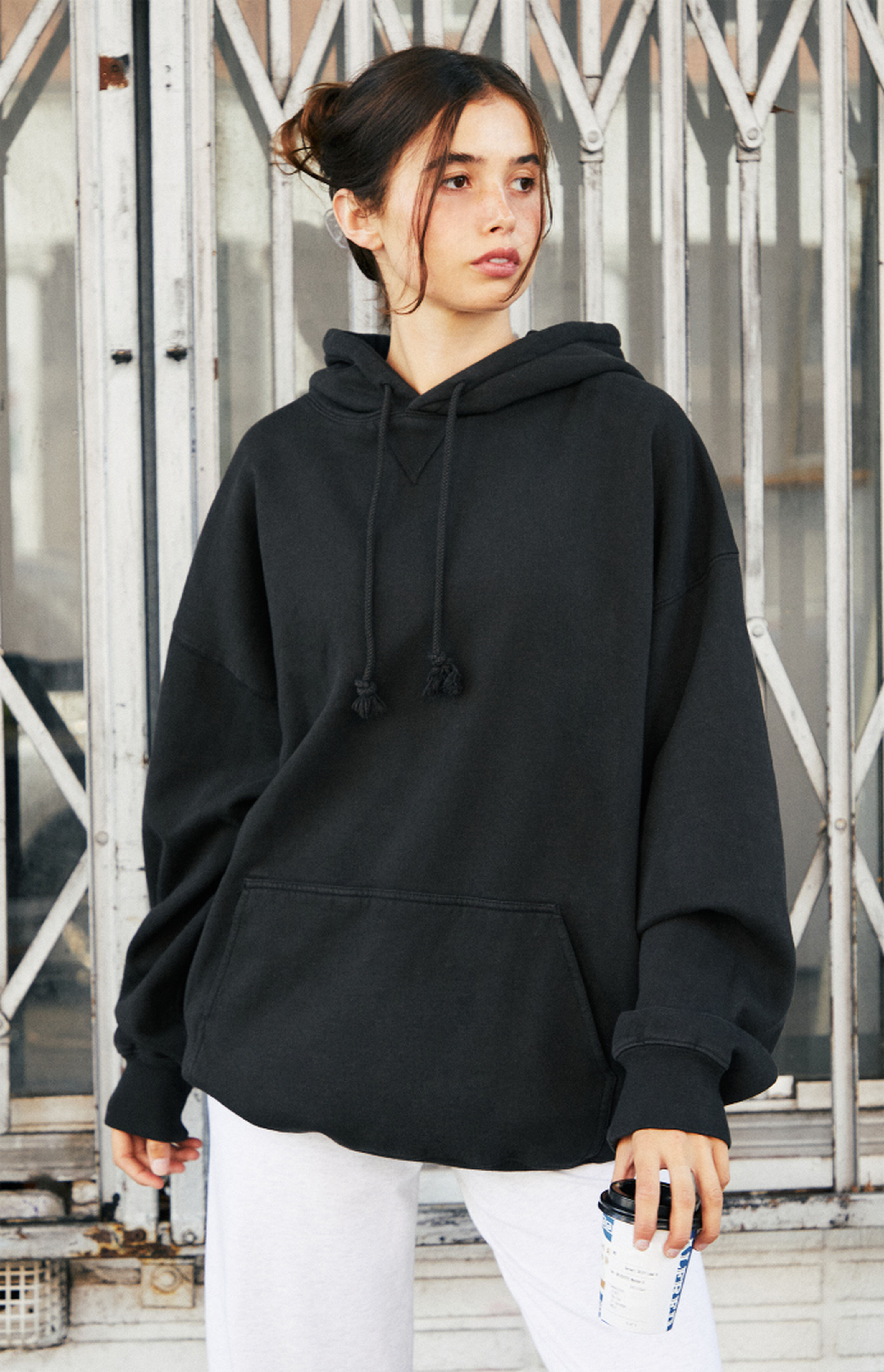 John Galt Black Christy Hoodie | PacSun