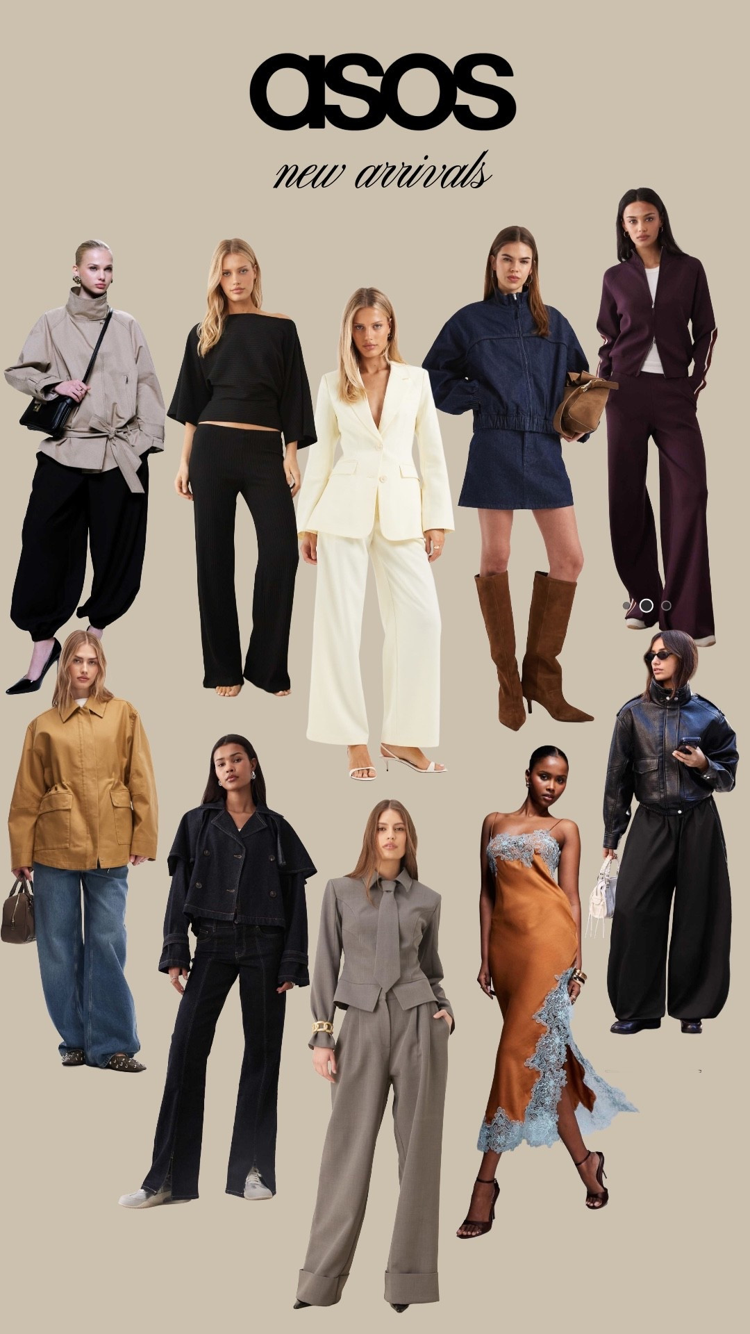 gorgeous new arrivals from @ASOS 

spring, blazer, jacket, jeans, denim, co ord, trousers, balloon pants, leather 

#LTKootd #LTKSpringSale #LTKSeasonal