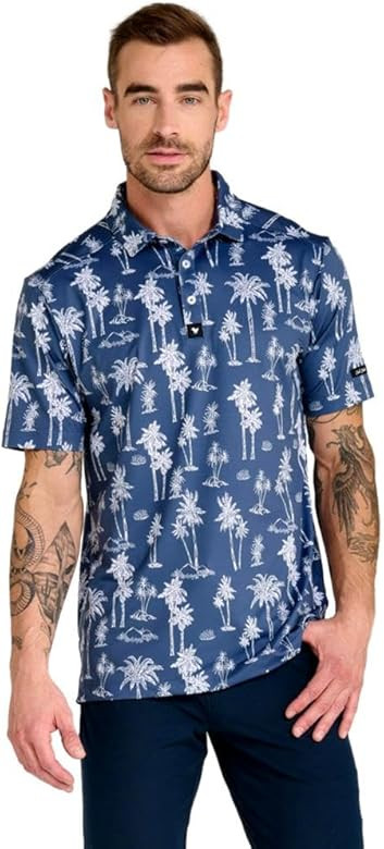 Bad Birdie Men's Thermal Polo, Thermal | Amazon (US)