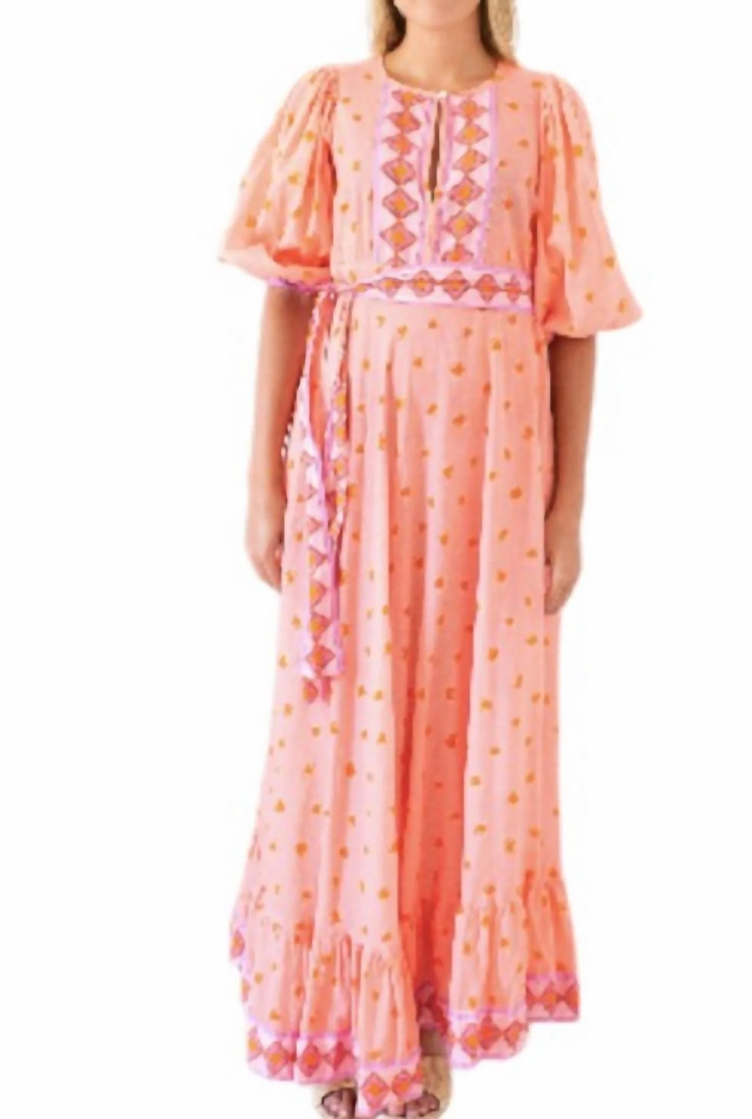 House Dress In Melon Starburst | Shop Simon