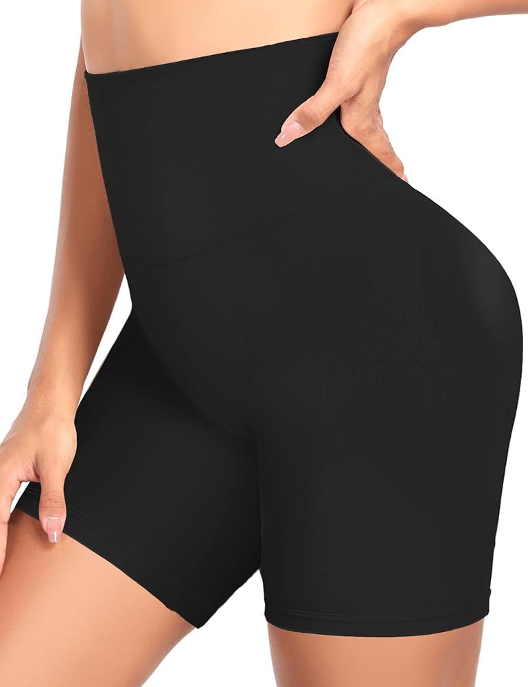 DHSO Shapewear Shorts for Women Tummy Control-Seamless Shaping Boyshorts Panties,High Waisted Sli... | Amazon (US)