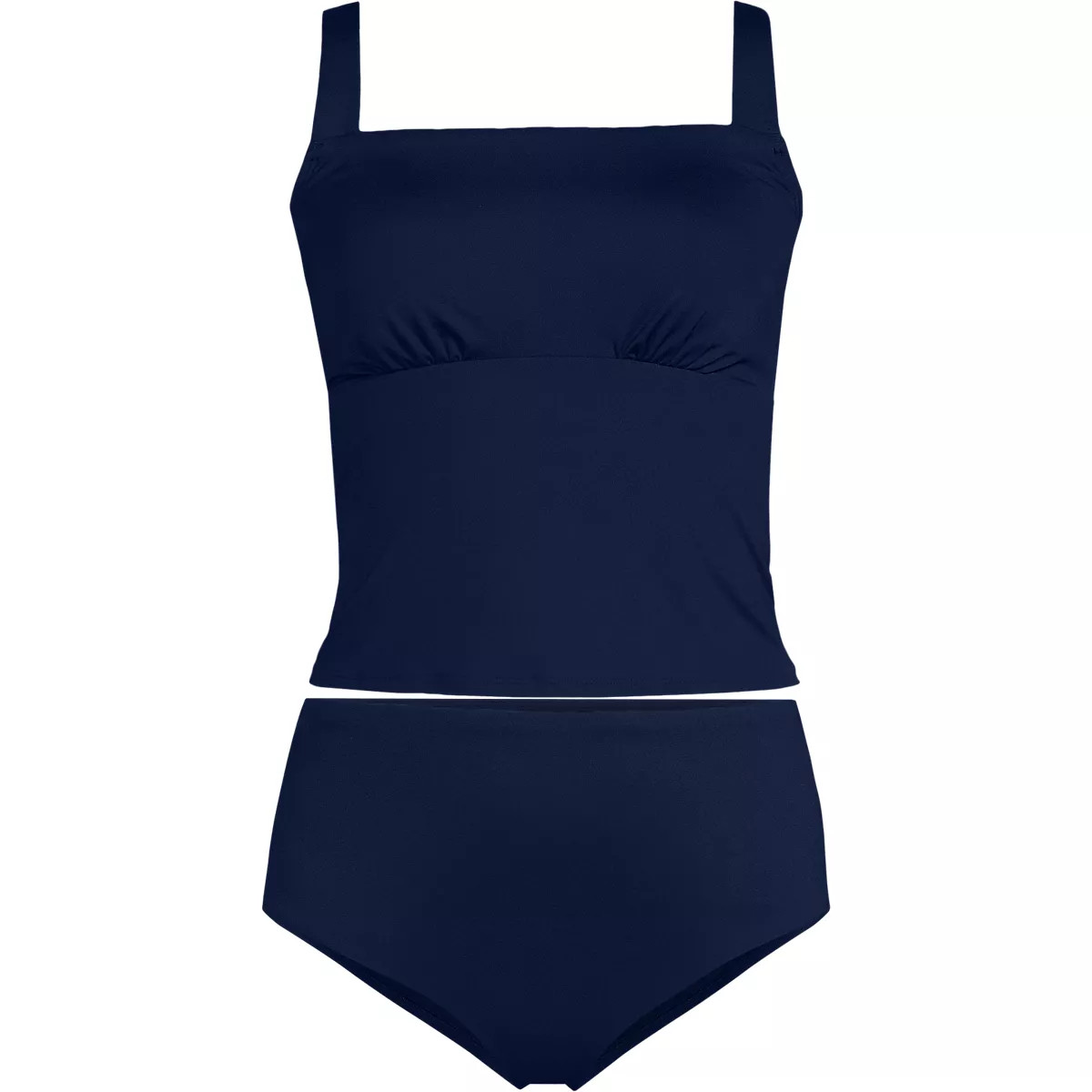 Women's LE x T and T The Tiffany Square Neck Midkini Set | Lands' End (US)