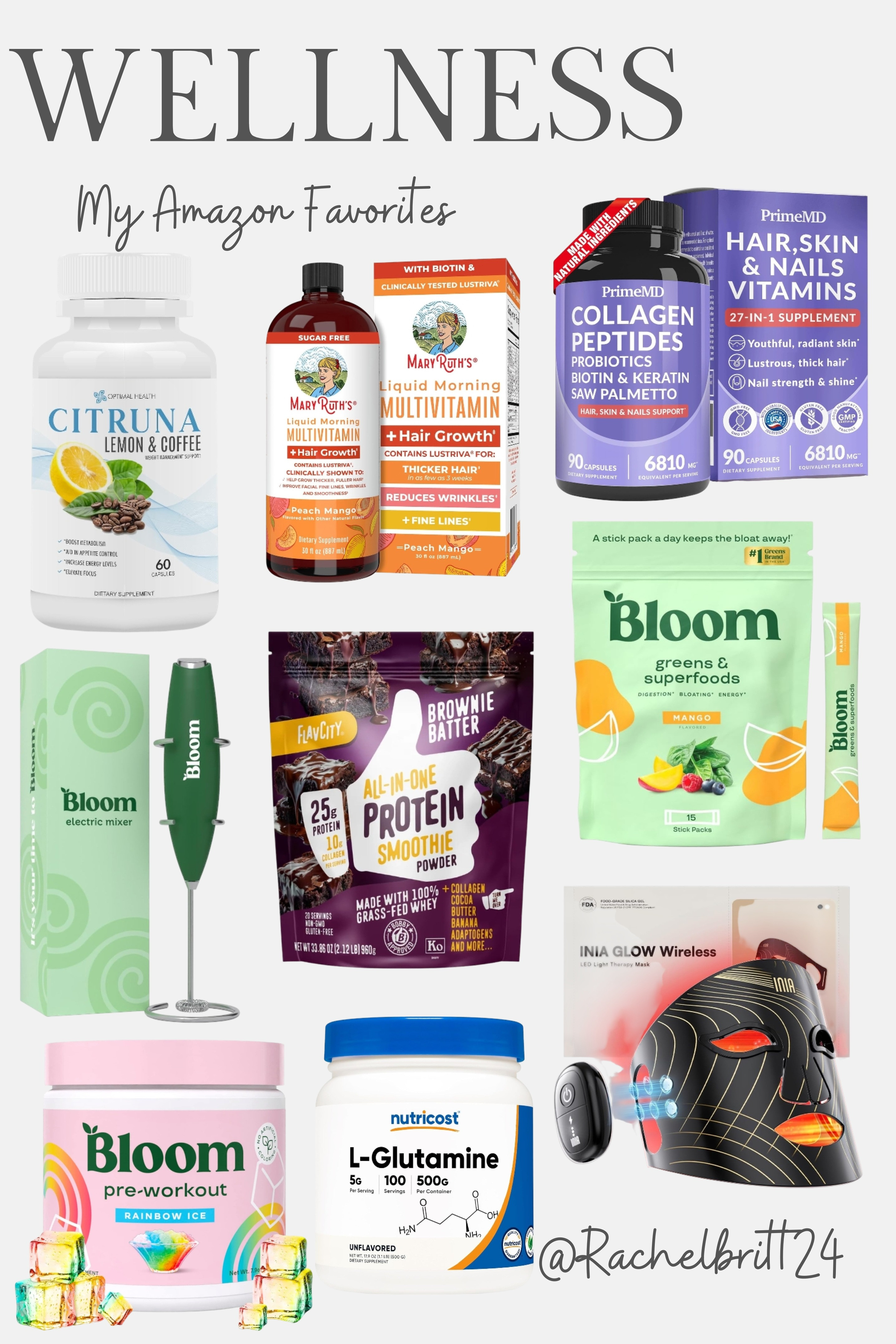 Elevate your daily routine with these top-rated wellness essentials from Amazon. From self-care must-haves to fitness favorites, these picks are designed to help you feel your best. Tap to shop my curated Amazon wellness finds! #AmazonWellness #SelfCareFavorites #WellnessJourney 

 #LTKselfcare #LTKSaleAlert #LTKBeauty