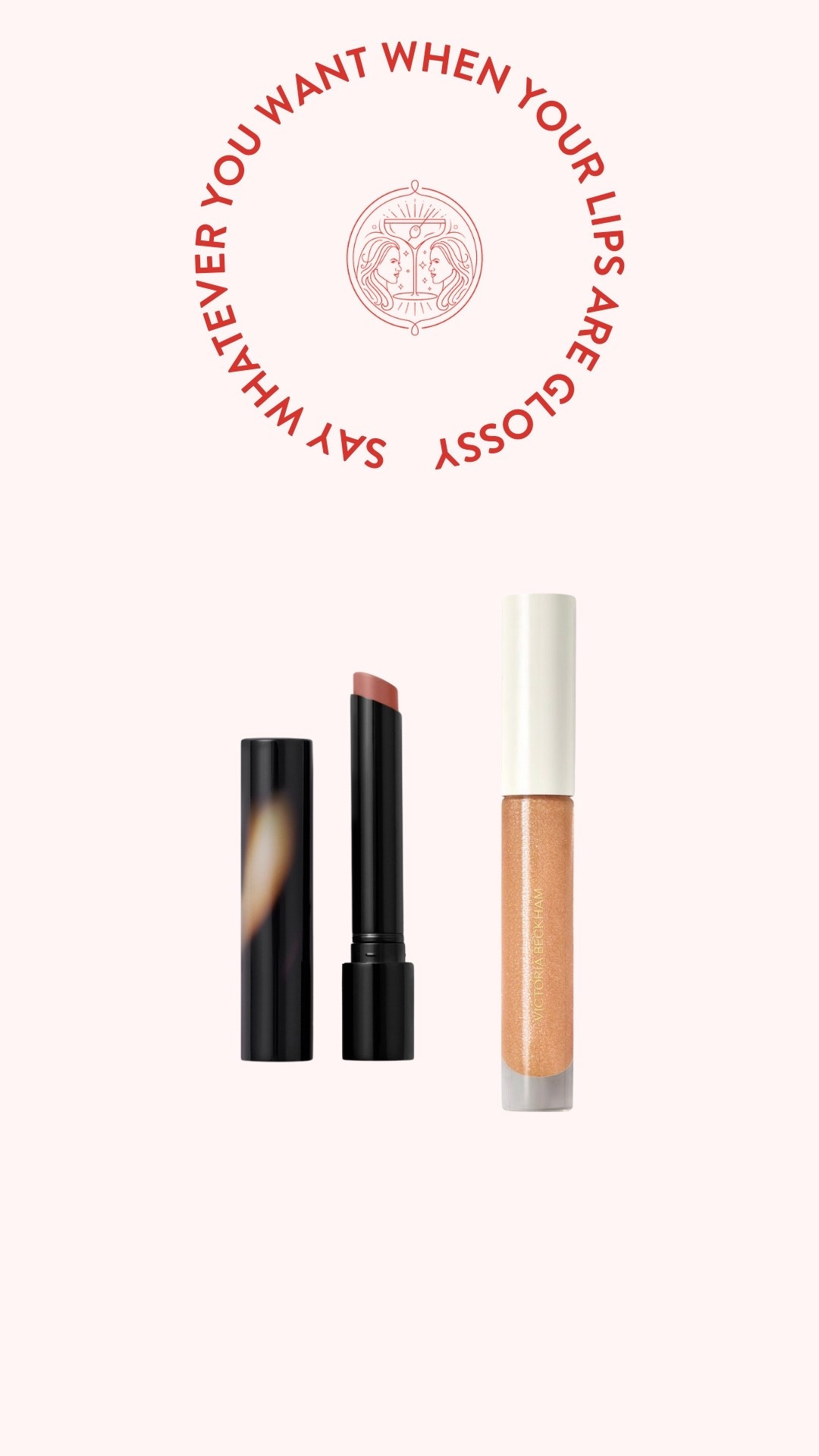 A current favorite lip combo //

Vb lipstick in shade 002
Vb gloss in Martini