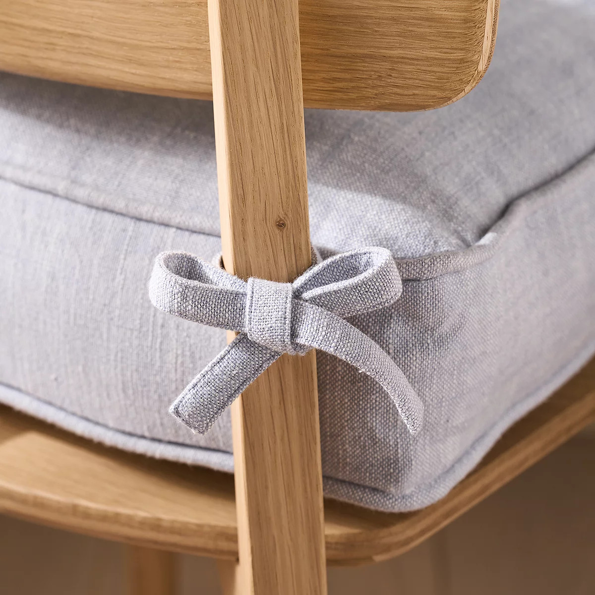 Soft Blue Seat Pad | Serveware & Kitchen Accessories | The  White Company | The White Company UK & ROW