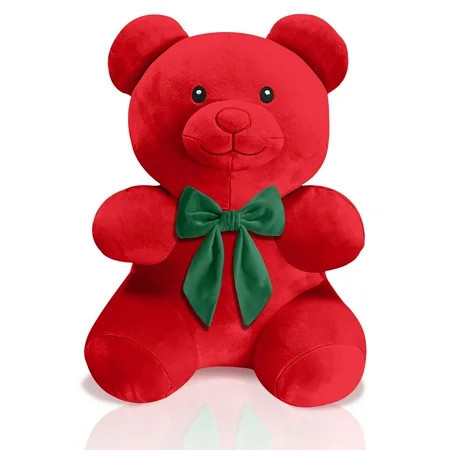 Red 16-inch Holiday Gummy Bear Plush, By Holiday Time | Walmart (US)