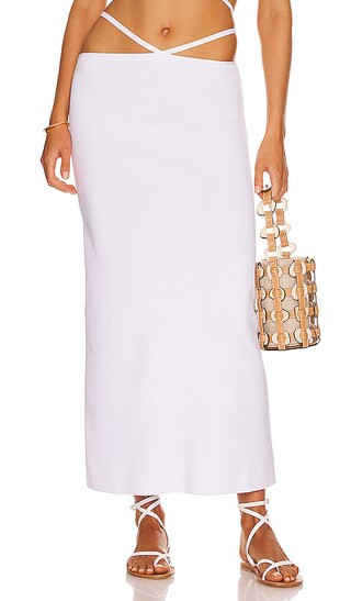 The Raine Skirt in Marshmallow | Revolve Clothing (Global)