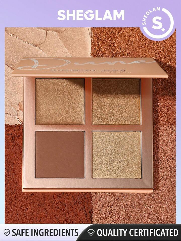 SHEGLAM Paleta Face PRO 3D - Dune | SHEIN