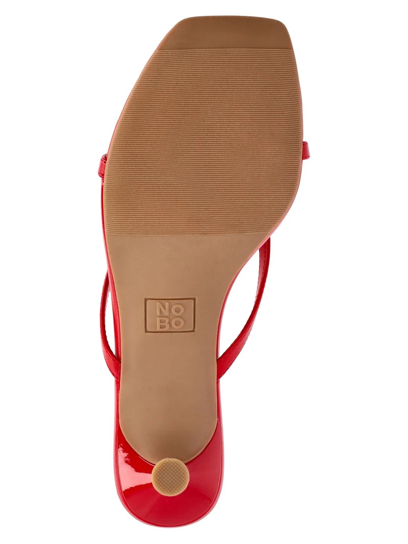 No Boundaries Kitten Heel Sandals, Women's | Walmart (US)