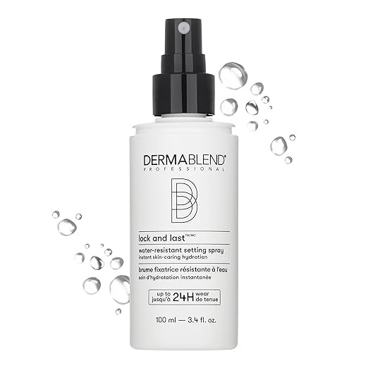 Dermablend Lock and Last Water-Resistant Setting Spray, Finishing Spray for Makeup with Lightweig... | Amazon (US)