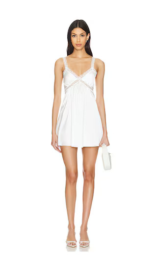 KAT THE LABEL Capri Slip in White. - size XL | Revolve Clothing (Global)
