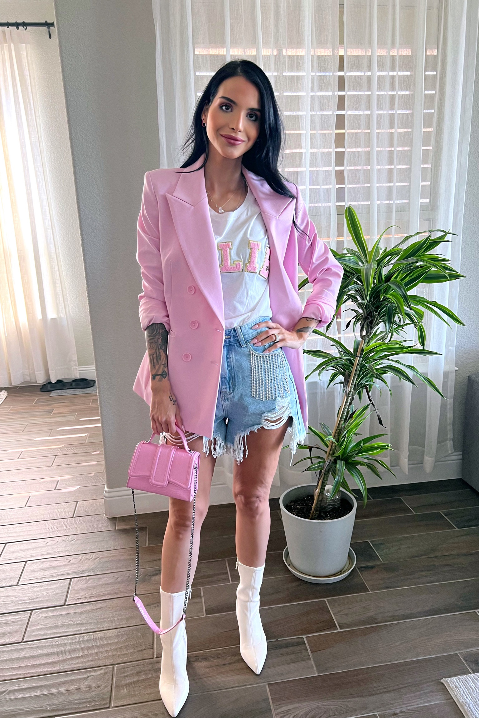 Outfit for my daughters birthday party! So comfy and cute!! #barbiepinkforever #ltkpink 

#LTKfit #LTKU #LTKunder100