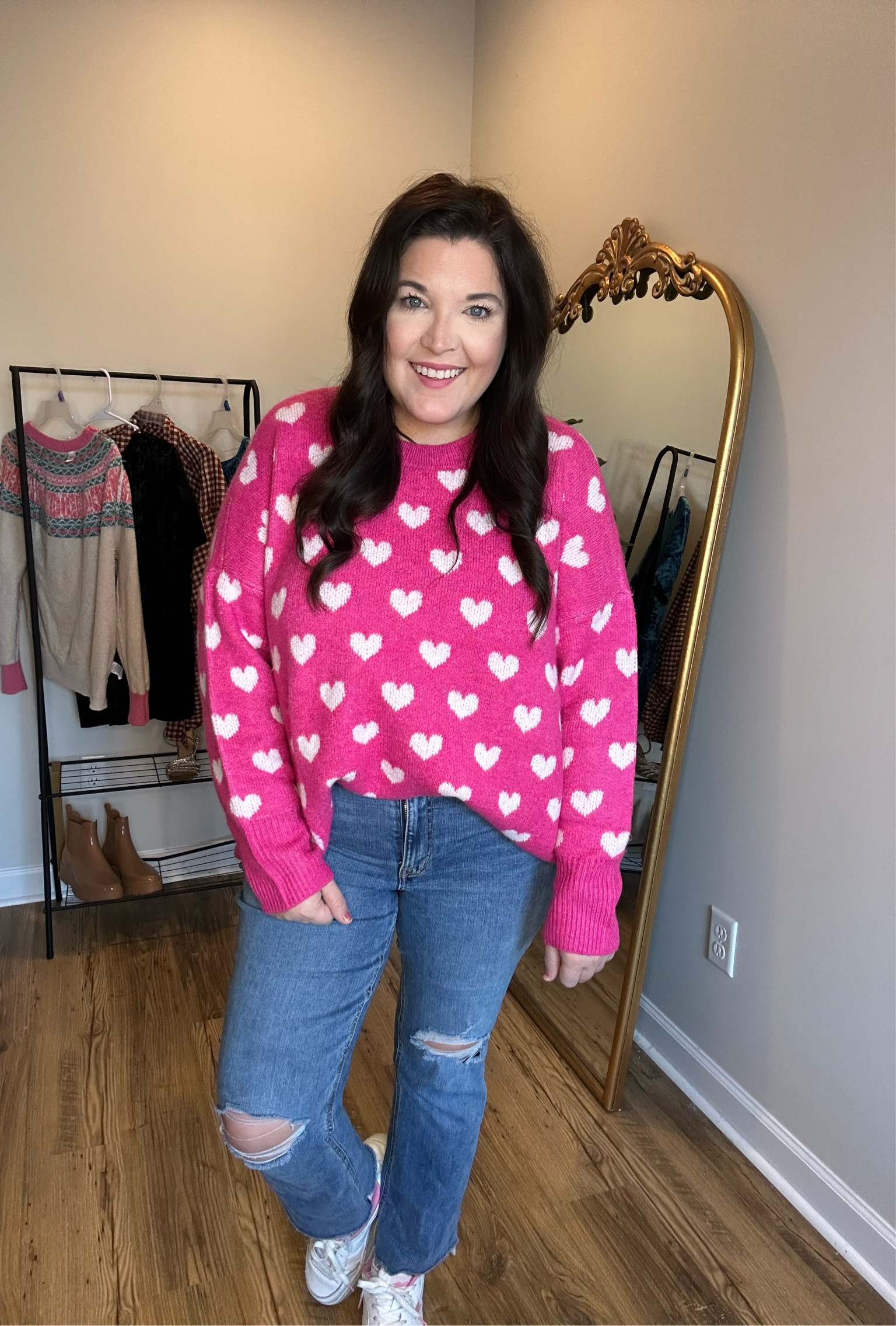 Sam’s Club for the win with this adorable Valentine’s Day sweater!!

#LTKmidsize #LTKSeasonal