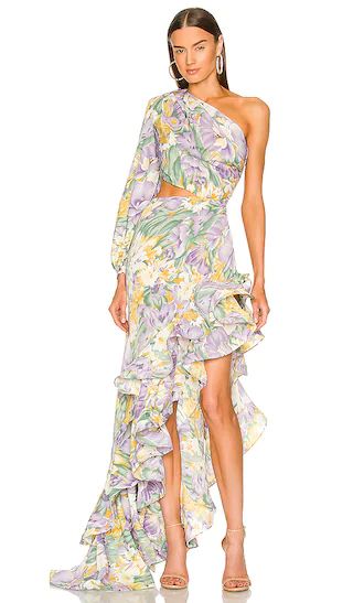 Tropics Maxi Dress in Lavender & Multicolor | Revolve Clothing (Global)