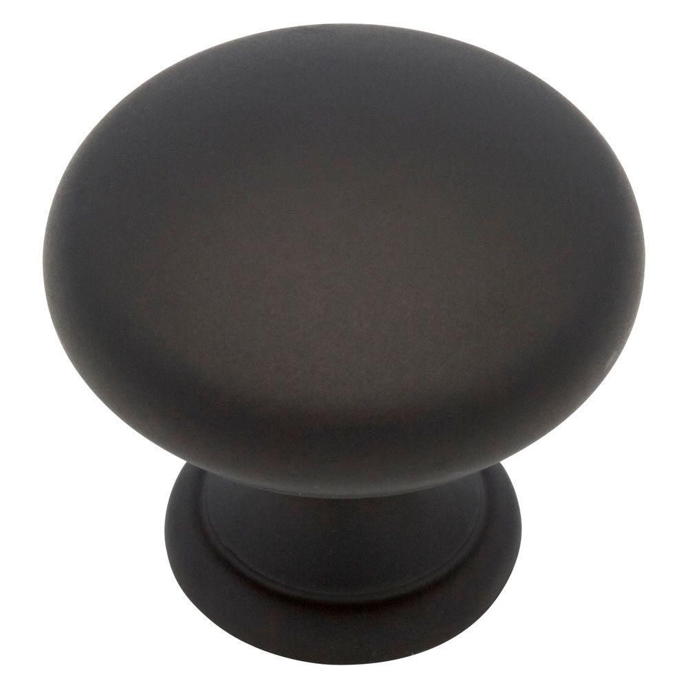 Liberty Classic 1-1/4 in. (32mm) Matte Black Hollow Round Cabinet Knob-PN2001-FB-C - The Home Dep... | The Home Depot