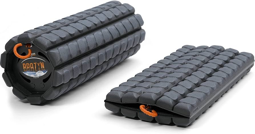Brazyn Morph Foam Roller (Alpha-Midnight) Collapsible Travel Foam Roller for Back Pain Relief, Wo... | Amazon (US)