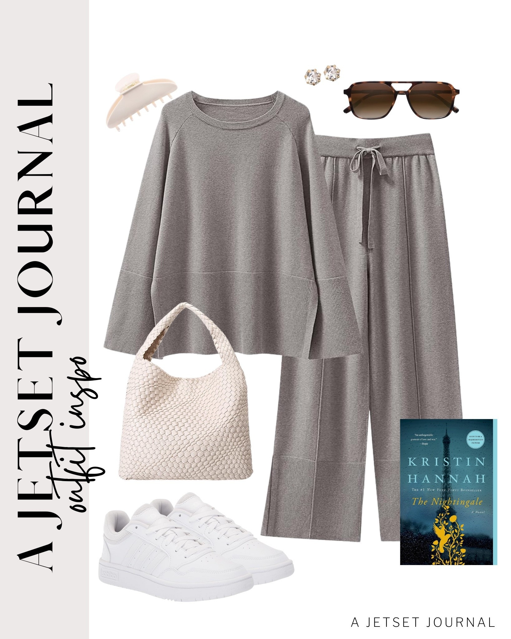 Check out this easy way you can style a cozy two piece set from Amazon!
neutral sneakers, leather tote bag, booktok, bookk recommendation, airport outfit, fall fashion, comfy outfit, fall style, everyday look, running errand outfit idea, makeup favorite, beauty must have, affordable style, amazon fashion

#LTKFindsUnder50 #LTKSeasonal #LTKU