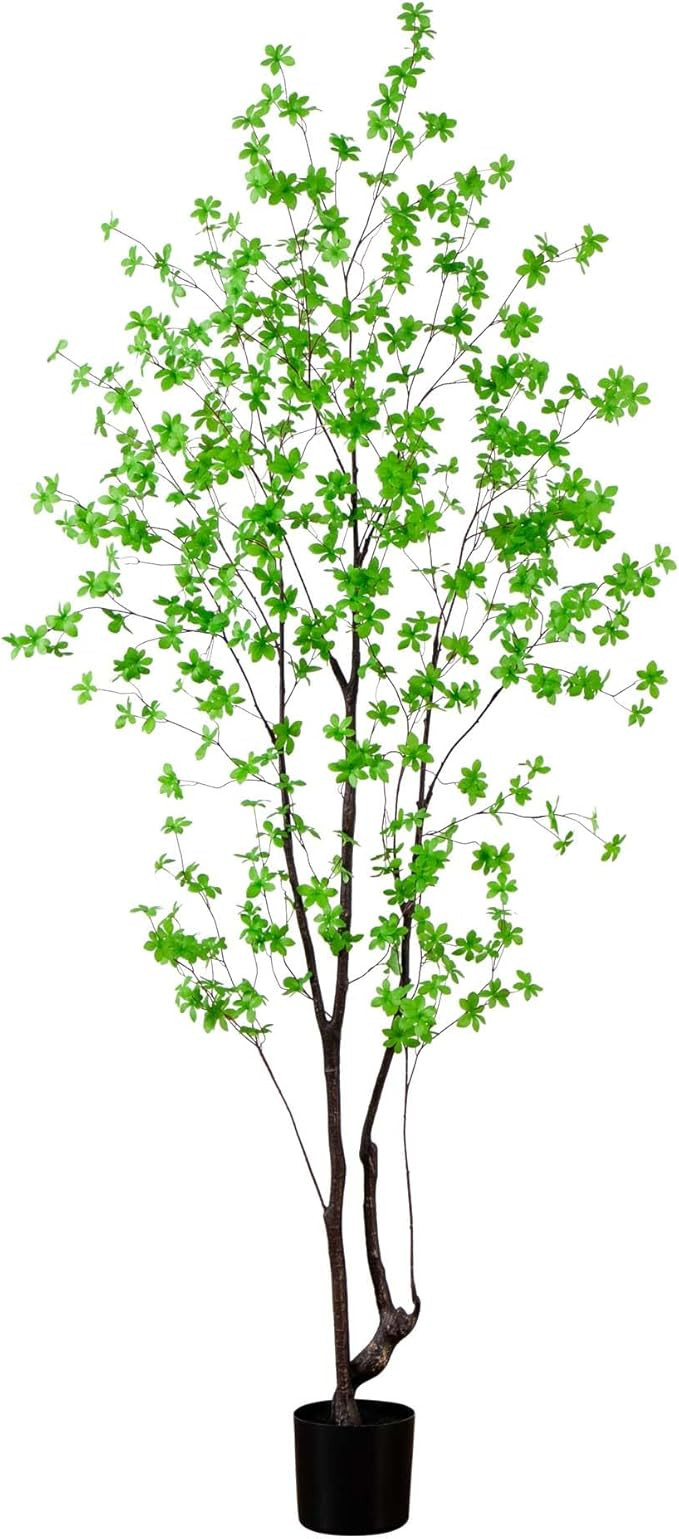 Nearly Natural 8ft. Artificial Minimalist Enkianthus Tree | Amazon (US)