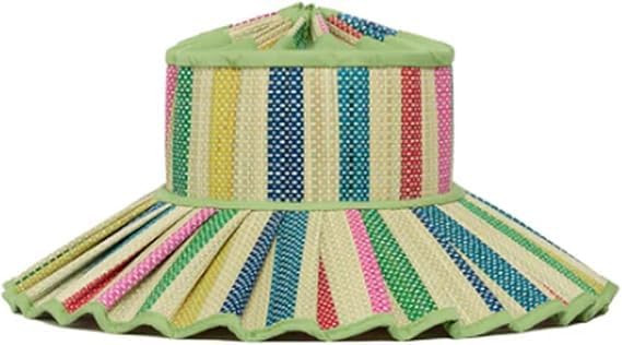 Women's Lorna Murray Hat, Reversible Straw Pleated Sun Hat, Wide Brim Foldable Casual Outdoor Bea... | Amazon (US)