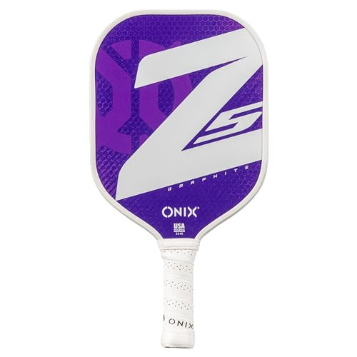 Onix Z5 Graphite Carbon Fiber Pickleball Paddle with Cushion Comfort Grip for Enhanced Control, Power, and Comfortable All-Day Performance | Amazon (US)