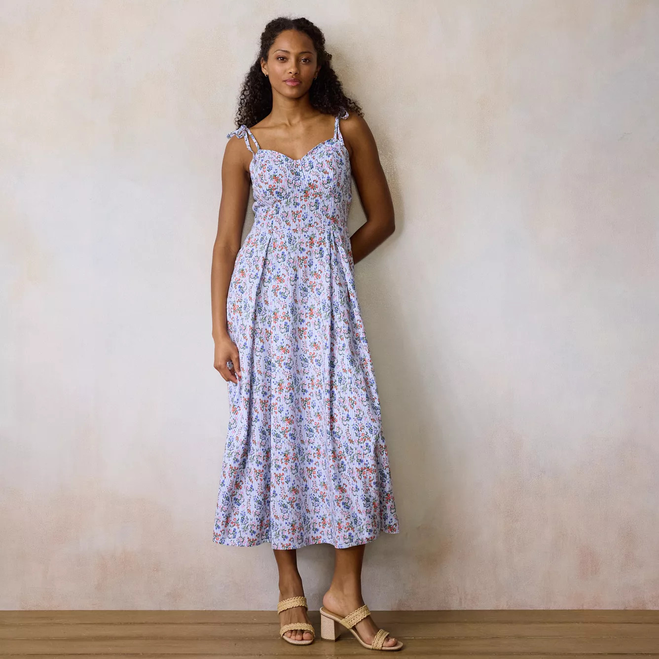 Women's LC Lauren Conrad Fit & Flare Midi Dress | Kohl's
